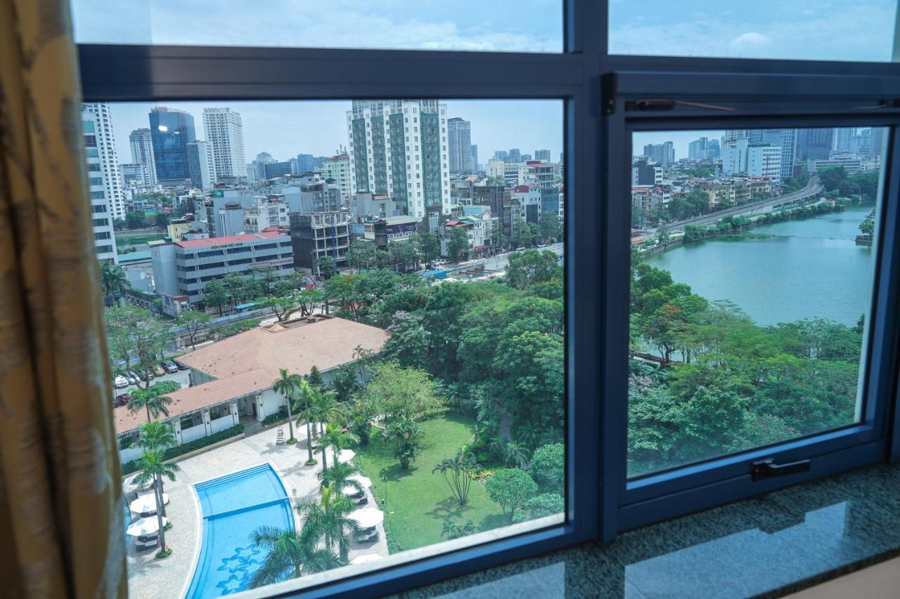 Daeha Serviced Apartment Hanoi Exterior foto